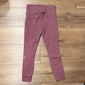 lululemon athletica fast and free 25” leggings